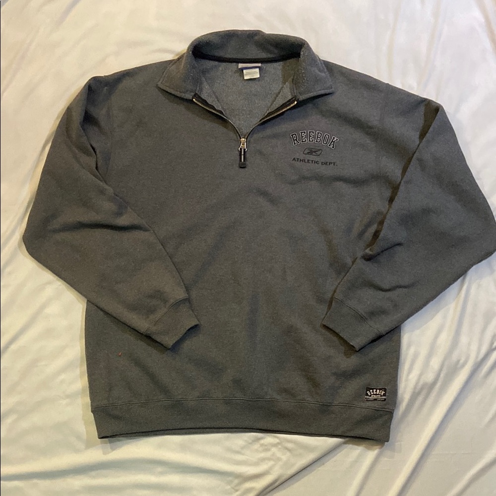 Possibly Vintage Reebok 1/4 zip pullover sweater